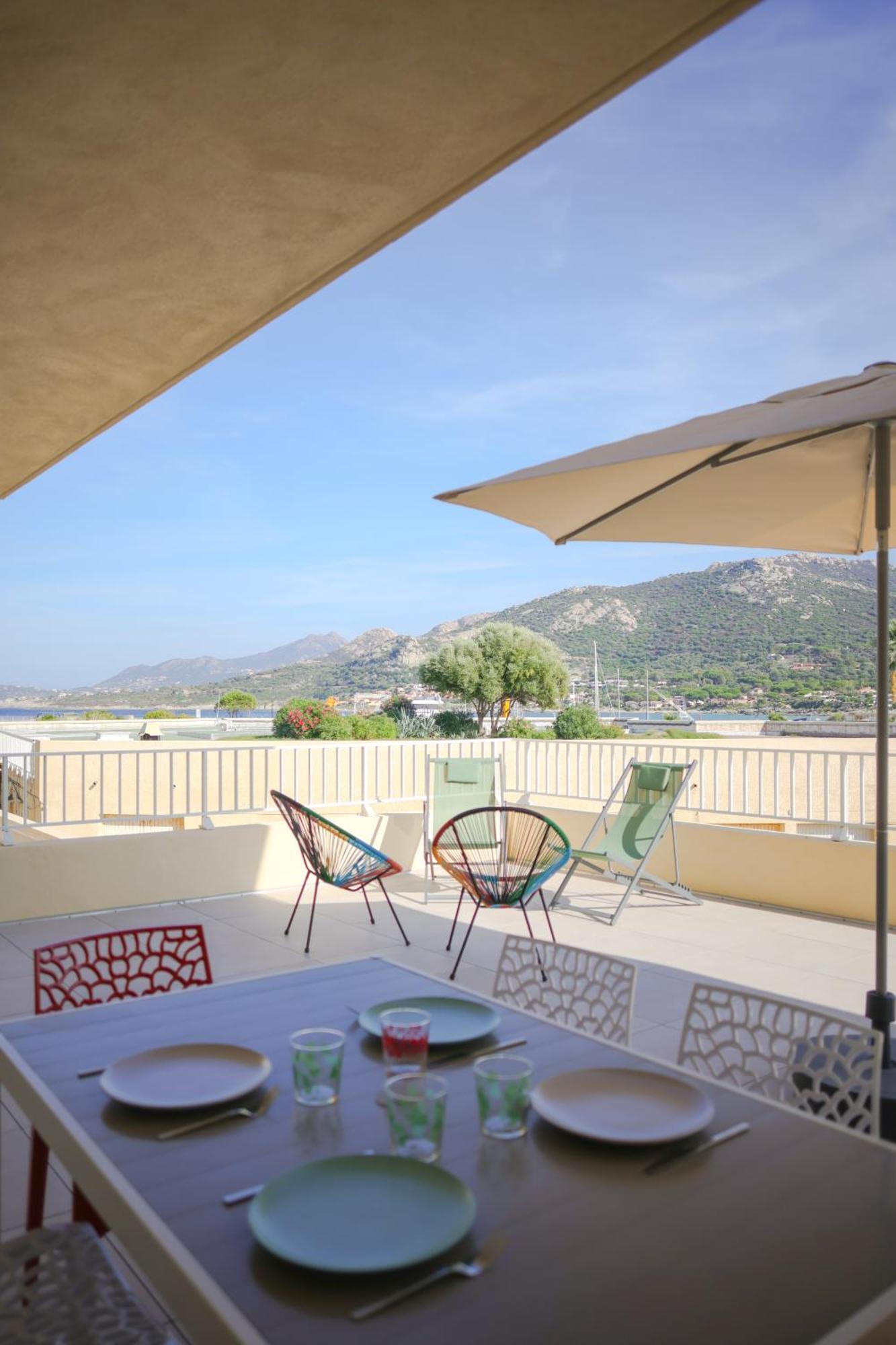 Appartement La Balagne , Bord De Mer, Grande Terrasse, Sant'Ambroggio Lumio  Exterior foto