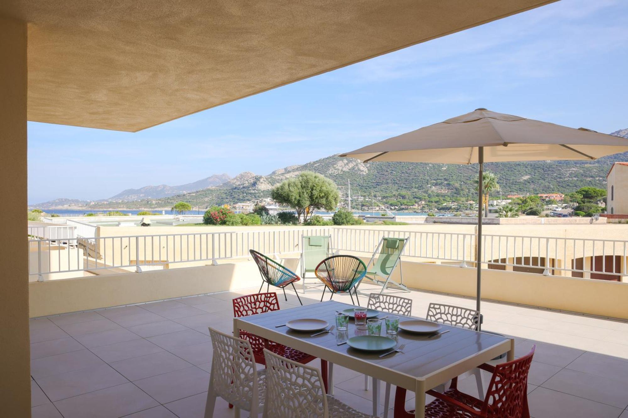 Appartement La Balagne , Bord De Mer, Grande Terrasse, Sant'Ambroggio Lumio  Exterior foto